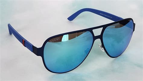 gucci sunglasses blue mirror|gucci nordstrom sunglasses.